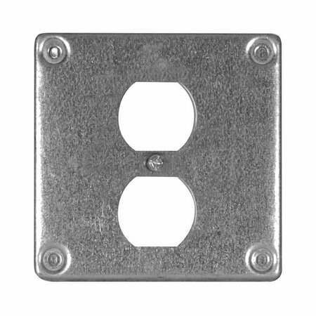 HUBBELL CANADA Cover Box Electrical Sq 4x4in 8365BAR